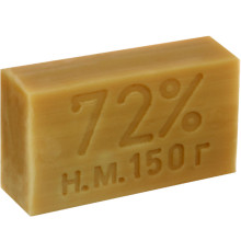 Мыло хозяйственное твердое 72%, 150 гр