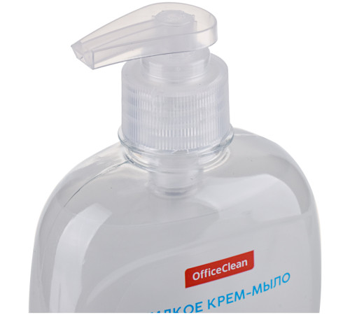 Мыло-крем жидкое OfficeClean "Жемчужное" антибактериальное с дозатором, 300 мл