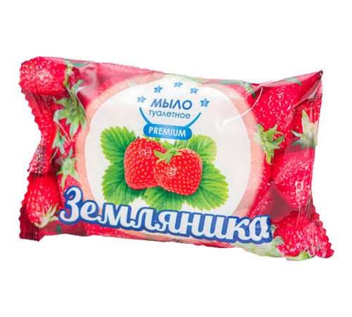 Мыло туалетное ММЗ "Земляника", 90 гр