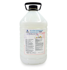 Мыло жидкое антибактериальное SAF "Орхидея" в канистре, 5 литров