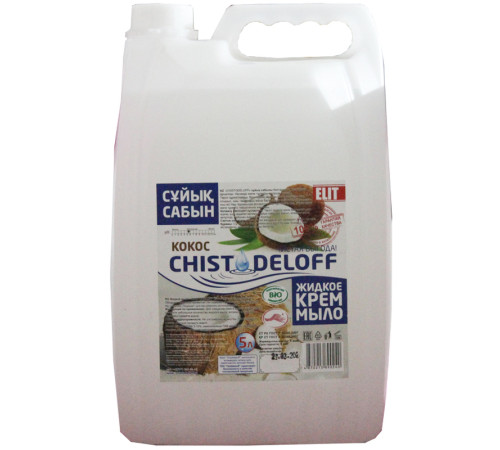 Мыло жидкое Chistodeloff "Elite", 5 литров