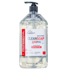 Мыло жидкое CleanSoap "Антисептик" с дозатором, 1000 мл