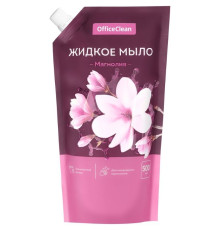 Мыло жидкое OfficeClean "Магнолия", дой-пак, 500 мл