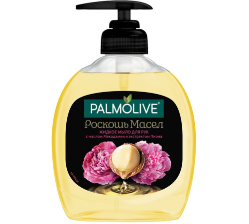 Мыло жидкое Palmolive "Роскошь масел Макадамия" с дозатором, 300 мл