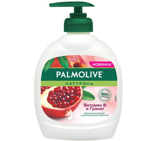 Мыло жидкое Palmolive "Витамин В и гранат" с дозатором, 300 мл