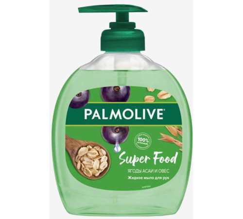 Мыло жидкое Palmolive Super Food Ягоды Асаи и Овес, 300 мл