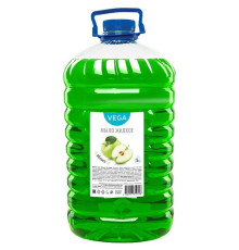 Мыло жидкое Vega "Яблоко", 5 литров, ПЭТ