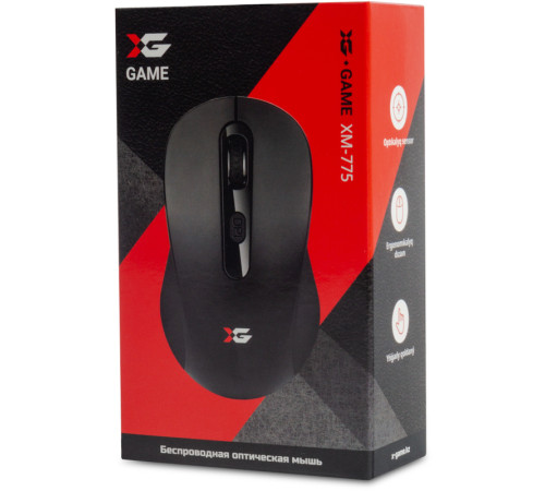 Мышь беспроводная X-Game XM-775OGB черная