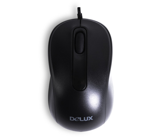 Мышь Delux DLM-109OUB черная USB