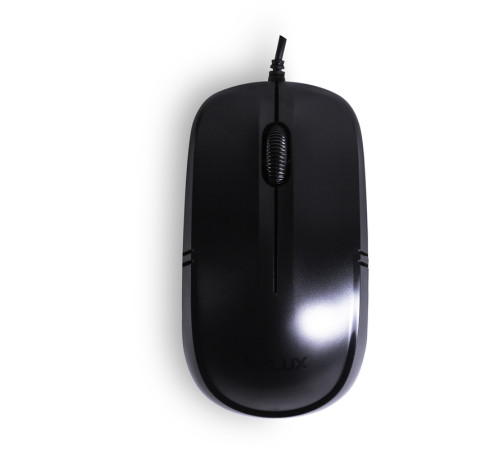 Мышь Delux DLM-136OUB черная