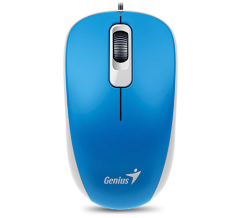 Мышь Genius DX-110 голубая USB