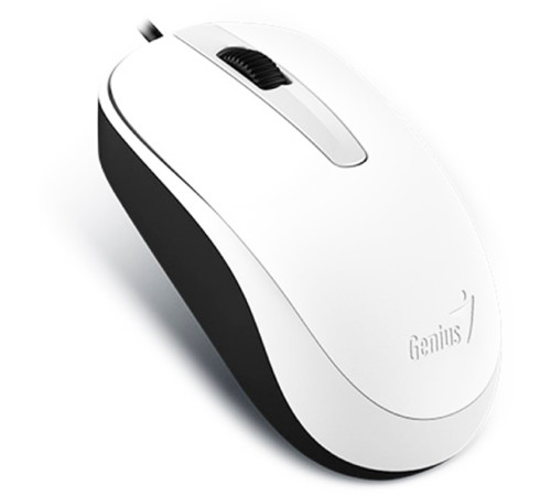 Мышь Genius DX-120, белая, USB