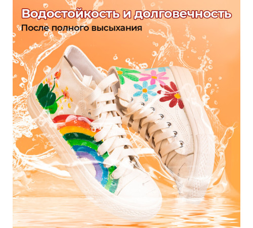 Набор акриловых маркеров Deli "Color Emotion" C191, универсальные, 12 цветов