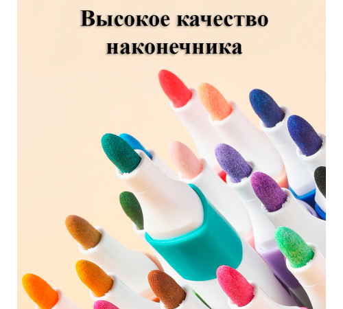 Набор акриловых маркеров Deli "Color Emotion", универсальные, 12 цветов