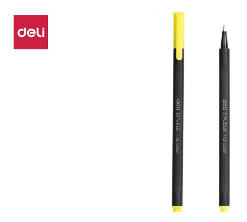 Набор файнлайнеров DELI "Linkus", 12 цветов