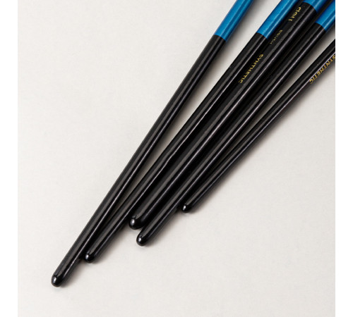 Набор кистей DELI "Color Emotion" для акварели и гуаши, синтетика, 5 штуки в уп., №1, 3, 5, 8