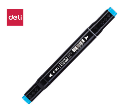 Набор маркеров для скетчинга DELI, двухсторонний 1/7 мм, 80 цветов