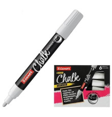 Набор меловых маркеров LUXOR "Liquid Chalk", 6 цветов