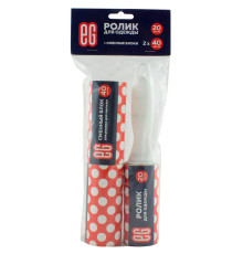 Набор Ролик для одежды + сменные  блоки  ЕВРОГАРАНТ 2х40л.