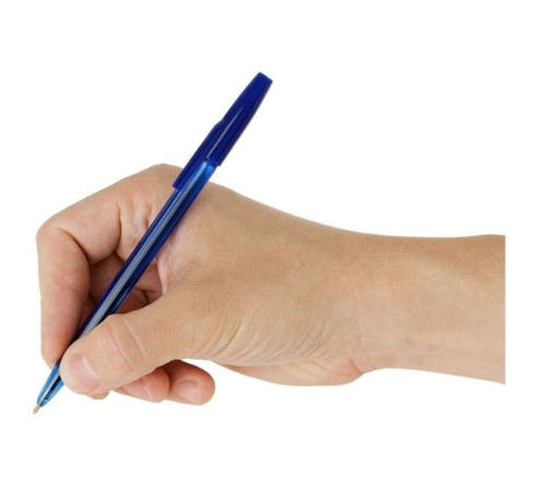 Набор шариковых ручек СТАММ "049", 4 цвета, 0,7 мм, европодвес