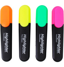 Набор текстовыделителей  BASY "HT806", 4 цвета, 1 - 5 мм