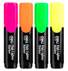 Набор текстовыделителей DELI "Accent" 1-5 мм, 4 цвета