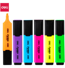 Набор текстовыделителей DELI "U366" 1-5 мм, 6 цветов