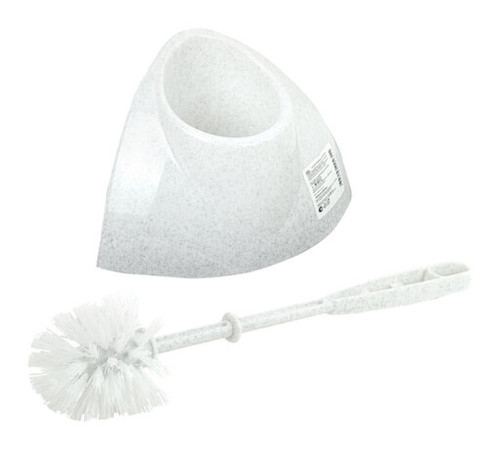 Набор туалетный IDEA, угловой, белый мрамор