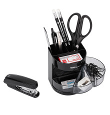 Настольный набор DELI "E38253", 12 предметов, черный