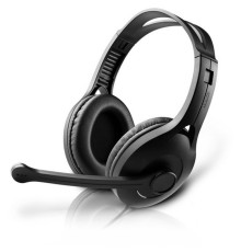 Наушники Edifler, K800USB, микрофон, черные