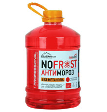 Незамерзающая жидкость Cleanco "NOFROST PINKSAKURA" для стекол автомобиля, -20°C, 3л