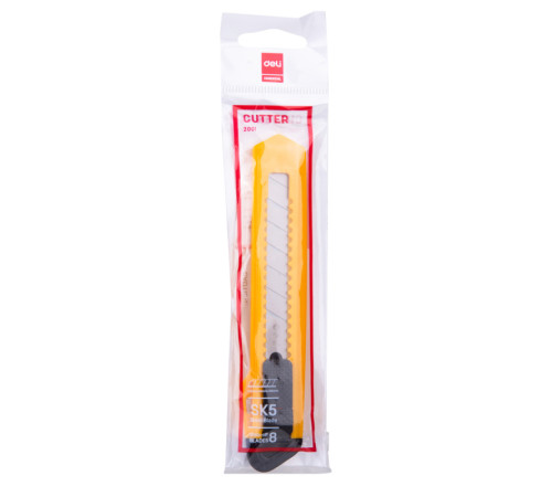 Нож канцелярский DELI, 18 мм, ассорти