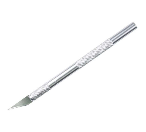 Нож-скальпель канцелярский Berlingo, металлический, 5 лезвий в комплекте