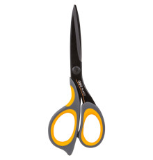 Ножницы DELI, 175 мм, нержавеющая сталь, прорезиненные ручки, в футляре