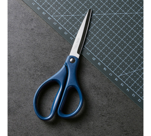 Ножницы DELI "EM709", 160 мм, нержавеющая сталь, пластиковые ручки, ассорти