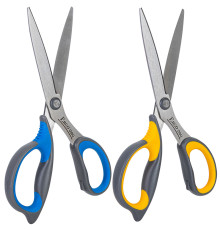 Ножницы DELI "Ergo", 170 мм, нержавеющая сталь, прорезиненные ручки