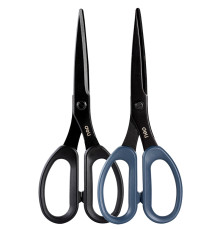 Ножницы DELI "Ergo", 210 мм, нержавеющая сталь, пластиковые ручки, ассорти