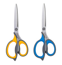 Ножницы DELI "Ergo", 210 мм, нержавеющая сталь, прорезиненные ручки