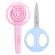 Ножницы DELI "Lollipop" 134 мм, пластиковые ручки, цвет ассорти