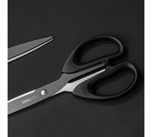 Ножницы DELI "M600", 170 мм, нержавеющая сталь, пластиковые ручки, ассорти