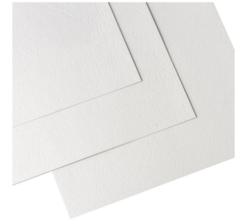 Обложка для переплета BRAUBERG, А3, картон, 230 гр, белая