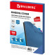 Обложка для переплета BRAUBERG, А4, картон, 230 гр, синяя