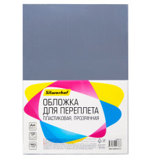 Обложка для переплета Silwerhof, А4, пластик, 180 мкм, прозрачная