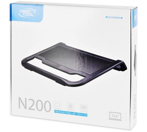Охлаждающая подставка для ноутбука 15,6" Deepcool N200 черная