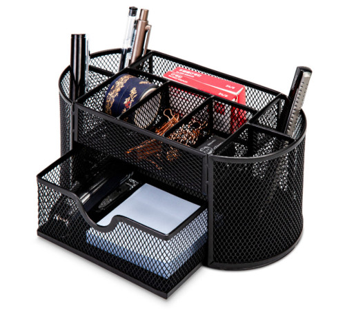 Органайзер DELI 220х112х104 мм, металлический, черный