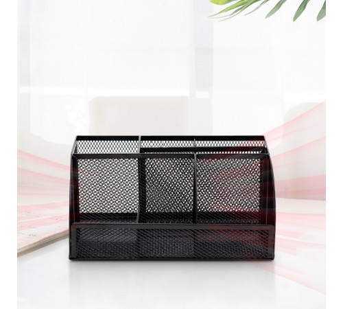 Органайзер DELI 223х140х100 мм, металлический, черный