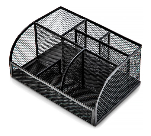 Органайзер DELI 223х140х100 мм, металлический, черный