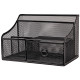 Органайзер DELI 250х165х165 мм, металлический, черный