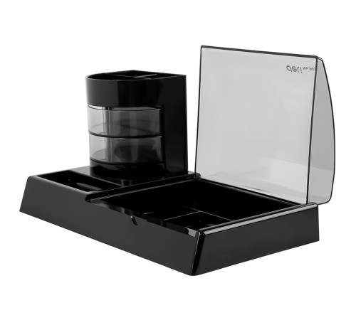 Органайзер DELI 262х133х74 мм, на 9 отделений, черный