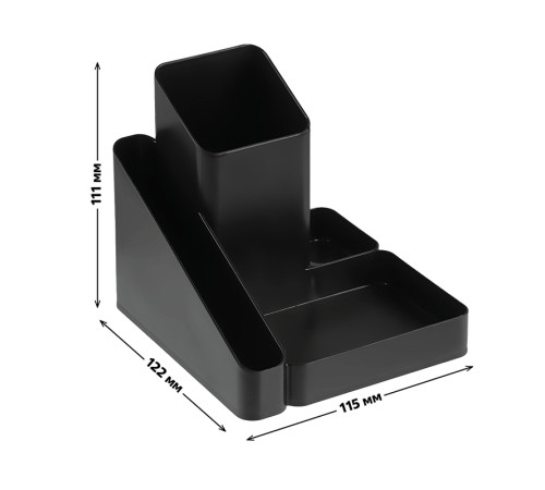 Органайзер СТАММ "Имидж" черный